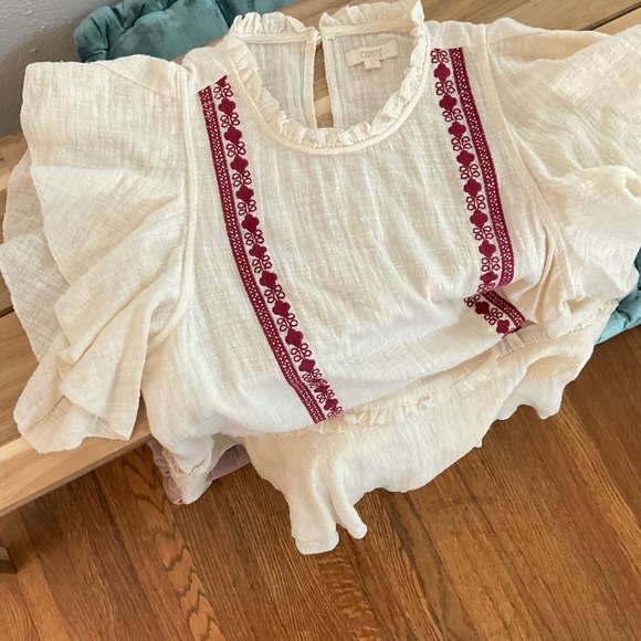 ODDY Gauzy Boho Tunic Festival Top Sz M - Picture 8 of 9